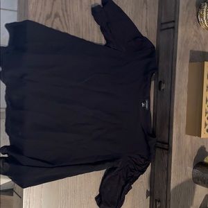 ann taylor black shirt